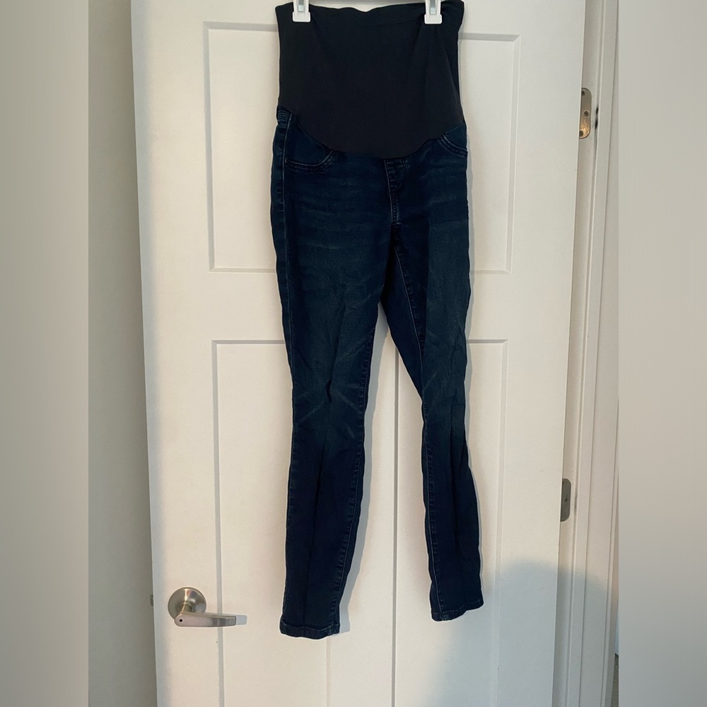 Sonoma Maternity Women's Deep Blue Skinny Jeans